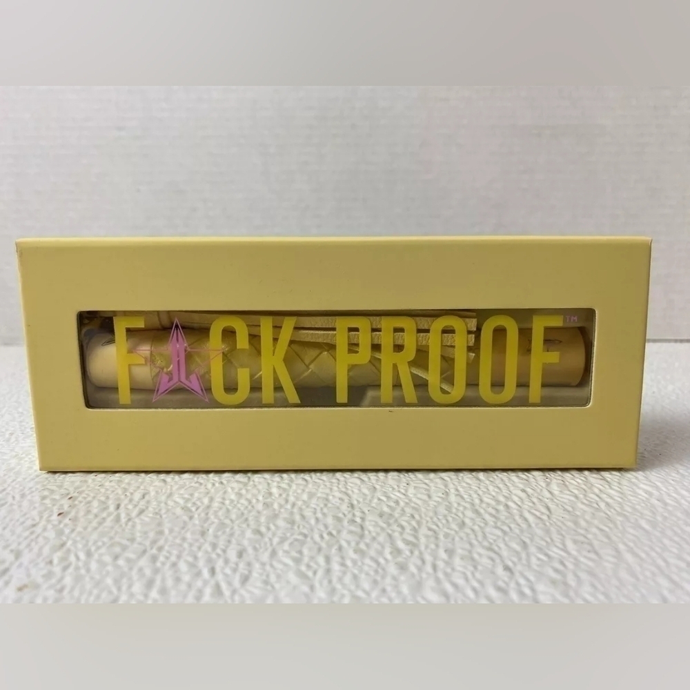 Jeffree Star F PROOF Banana Fetish Mascara 0.27FL OZ New Yellow